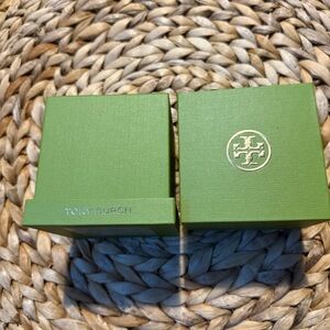 Tory Burch Green Watch Box, new jewelry case